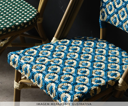 Cadeira Bistrô Aron - Azul | WestwingNow