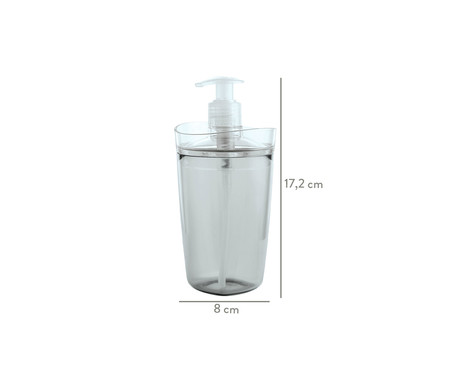 Dispenser para Sabonete Líquido Tule Transparente - 260ml | WestwingNow