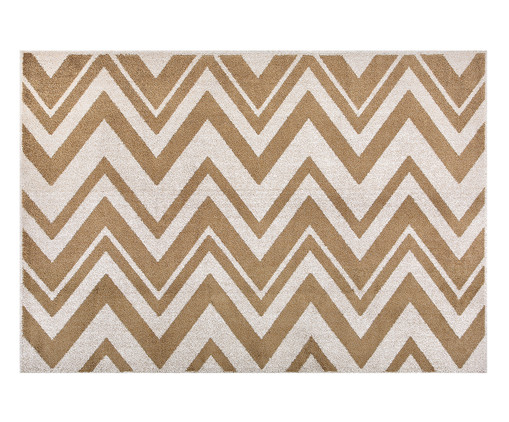 Tapete Classic Chevron - Bege e Caramelo, Bege e Caramelo | WestwingNow