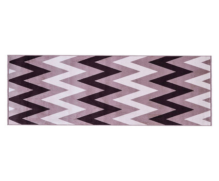 Tapete Passadeira Renaissance Zigzag - Taupe