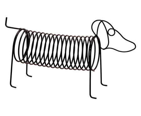 Escultura Cachorro ll - Preto