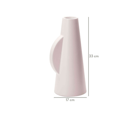 Vaso em Cerâmica Dara - Branco | WestwingNow