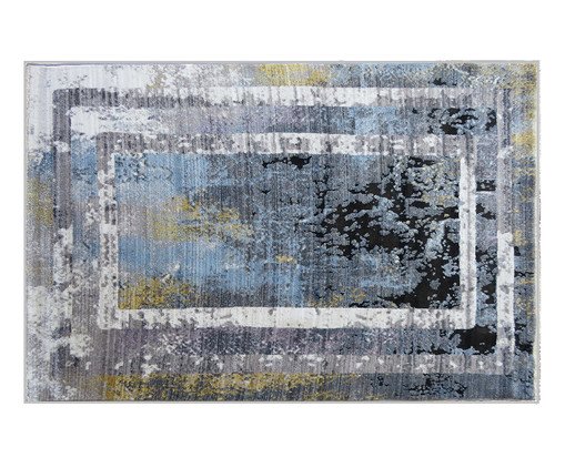 Tapete Turco Manhattan - Cinza e Azul, Colorido | WestwingNow