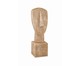 Escultura Face - Bege, Bege | WestwingNow