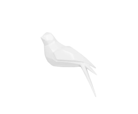 Adorno Oiseau Pássaro Branco
