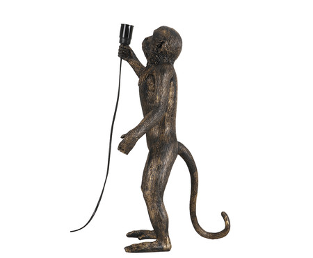 Luminária de Mesa em Resina Macaco Bronze - Bivolt | WestwingNow