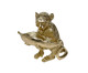 Escultura Macaco Ruby - Dourado, Dourado | WestwingNow
