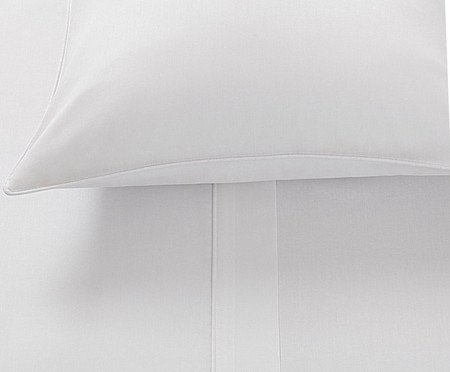 Jogo de Lençol Basic Percalle Branco 180 Fios | Westwing