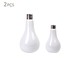 Jogo de Vasos em Cerâmica Lâmpada - Branco, Branca | WestwingNow