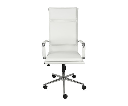 Cadeira Office Soft Alta - Branco | WestwingNow