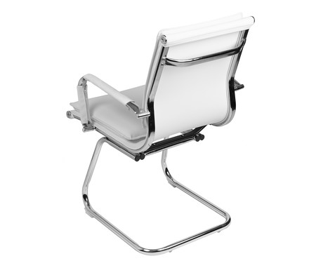 Cadeira Office Soft Fixa - Branco | WestwingNow