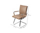 Cadeira Office Soft Fixa - Caramelo, Marrom | WestwingNow