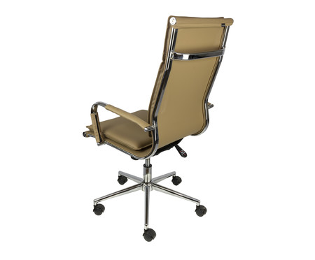 Cadeira Office Soft Alta - Caramelo | WestwingNow