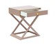Mesa de Cabeceira Cross Burlywood - Taupe, Taupe | WestwingNow