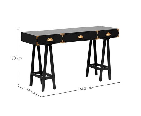 Aparador Cavalete - Preto | Westwing