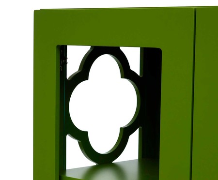 Cristaleira Portal Olivedrab - Verde Musgo | WestwingNow