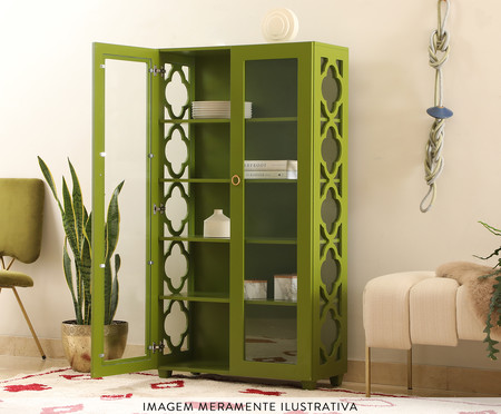 Mesa Lateral Art Olivedrab - Verde Musgo | WestwingNow