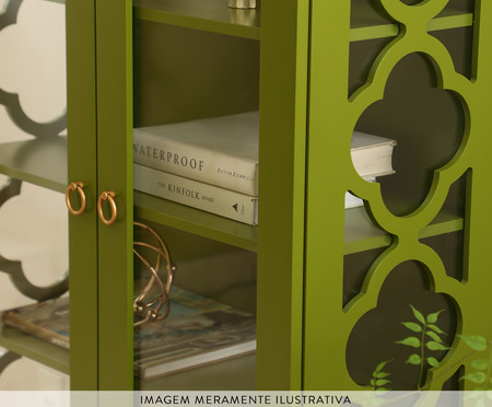 Mesa Lateral Art Olivedrab - Verde Musgo | WestwingNow
