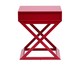 Mesa de Cabeceira Cross Firebrick - Vermelho, Vermelho | WestwingNow