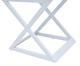 Mesa de Cabeceira Cross - Branco, Branco | WestwingNow