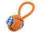 Brinquedo de Corda para Cachorros com Bola e Alça, Multicolorido | WestwingNow