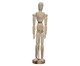 Escultura Boneco Articulado ll - Bege, Madeira Clara | WestwingNow