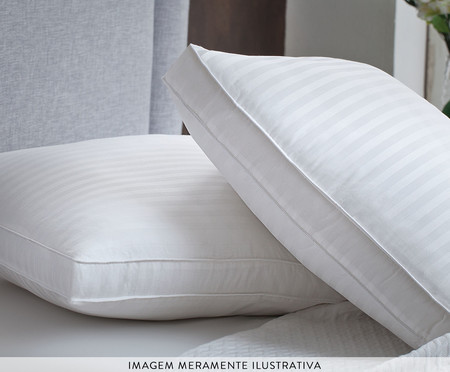 Travesseiro Acetinado Max Sense Branco - 300 Fios | WestwingNow