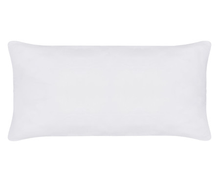 Capa Protetora para Travesseiro King Branca - 200 Fios