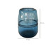 Vaso em Vidro Victoria - Azul, Azul | WestwingNow