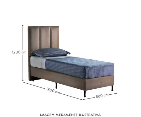 Cama Ferrara - Marrom | Westwing