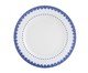 Prato para Pão em Porcelana Azure - Branco e Azul, Branco e Azul | WestwingNow