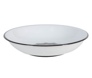 Bowl em Porcelana Herbariae - Branco e Preto | WestwingNow