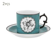 Xícara para Chá em Porcelana Herbariae - 01 Pessoa | WestwingNow