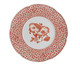Prato para Sobremesa em Porcelana Coralina - Branco e Vermelho, Branco e Vermelho | WestwingNow