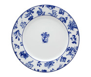 Prato para Pão em Porcelana Chintz - Azul | WestwingNow