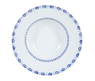 Prato para Massas em Porcelana Azure - Branco e Azul | WestwingNow