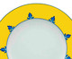 Prato para Massas em Porcelana Castelo Branco - Azul e Amarelo, Azul e Amarelo | WestwingNow