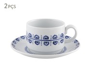 Xícara para Chá em Porcelana Azure - 01 Pessoa | WestwingNow