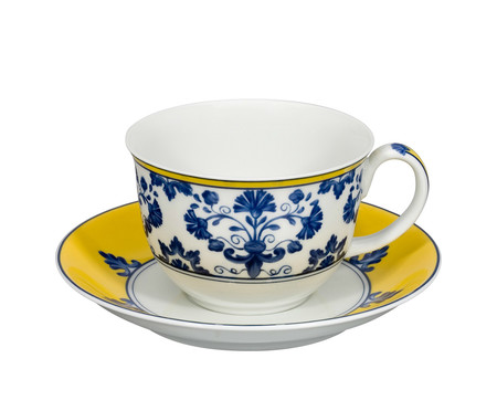 Xícara para Chá em Porcelana Castelo Branco - 01 Pessoa | WestwingNow