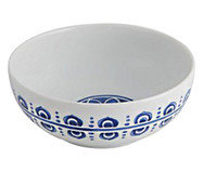 Saladeira em Porcelana Azure - Branco e Azul | WestwingNow