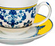 Xícara para Café em Porcelana Castelo Branco - 01 Pessoa, Azul e Amarelo | WestwingNow