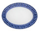 Travessa Oval em Porcelana Azure - Branco e Azul, Branco e Azul | WestwingNow
