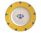 Sousplat em Porcelana Castelo Branco - Azul e Amarelo, Azul e Amarelo | WestwingNow