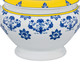 Sopeira em Porcelana Castelo Branco - Azul e Amarelo, Azul e Amarelo | WestwingNow