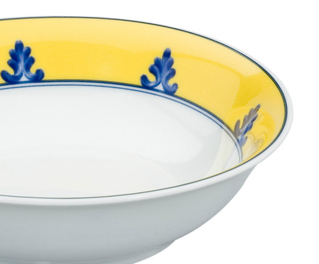 Bowl em Porcelana Castelo Branco - Azul e Amarelo | WestwingNow