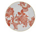 Sousplat em Porcelana Coralina - Branco e Vermelho, Branco e Vermelho | WestwingNow