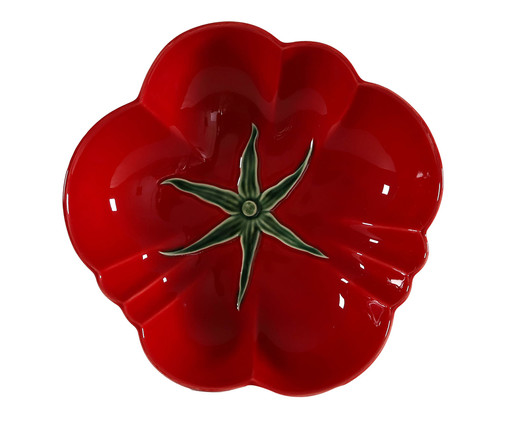 Prato para Massas em Cerâmica Tomate - Vermelho, Vermelho | WestwingNow