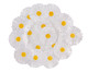 Fruteira em Cerâmica Margarida - Branco e Amarelo, Branco | WestwingNow