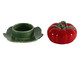 Manteigueira em Cerâmica Tomate - Vermelho, Vermelho | WestwingNow