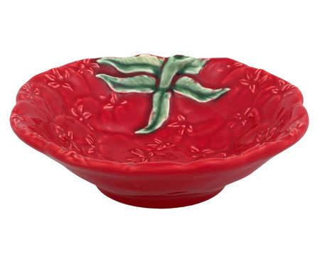 Bowl em Cerâmica Tomate - Vermelho